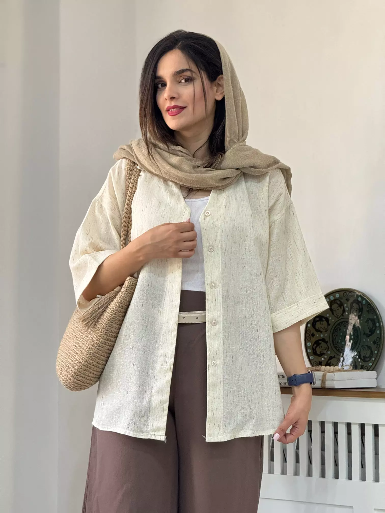 مانتو لینن مینو